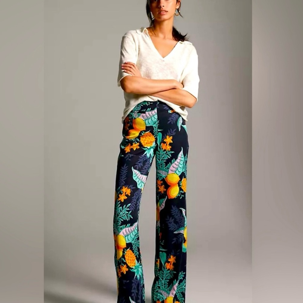 Maeve by Anthropologie wide leg pants